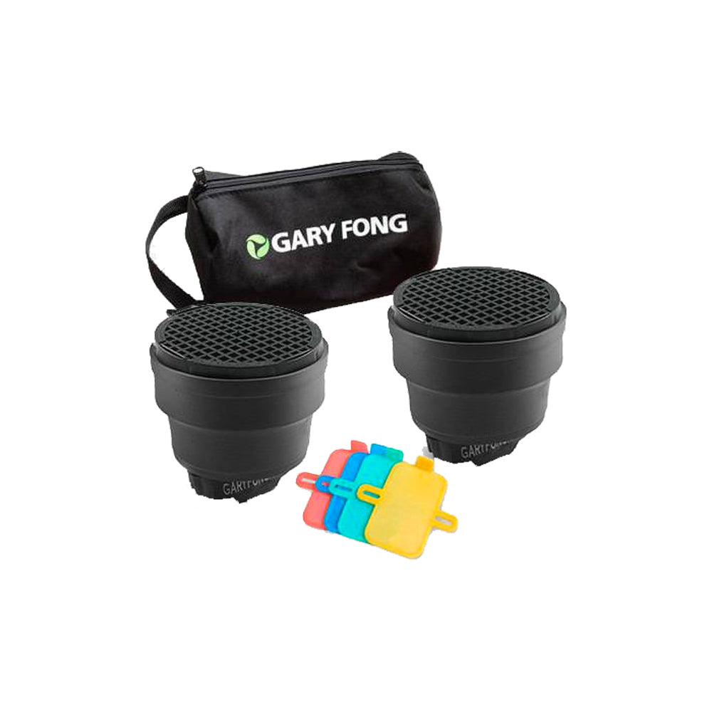 Gary Fong Dramatic Lighting Kit with Custom Gear Bag and Cleaning Bundle