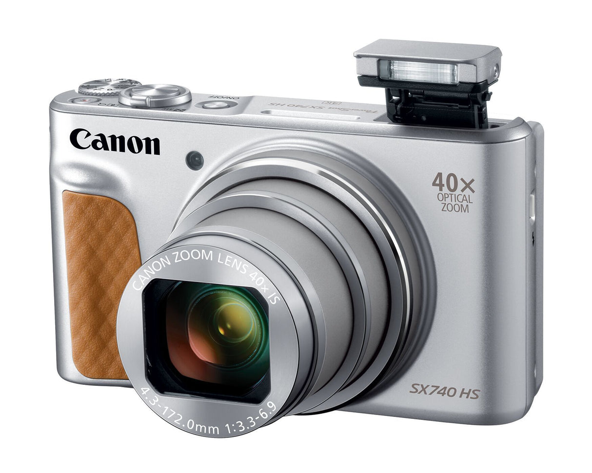 Canon PowerShot SX740 HS Digital Camera (Silver)