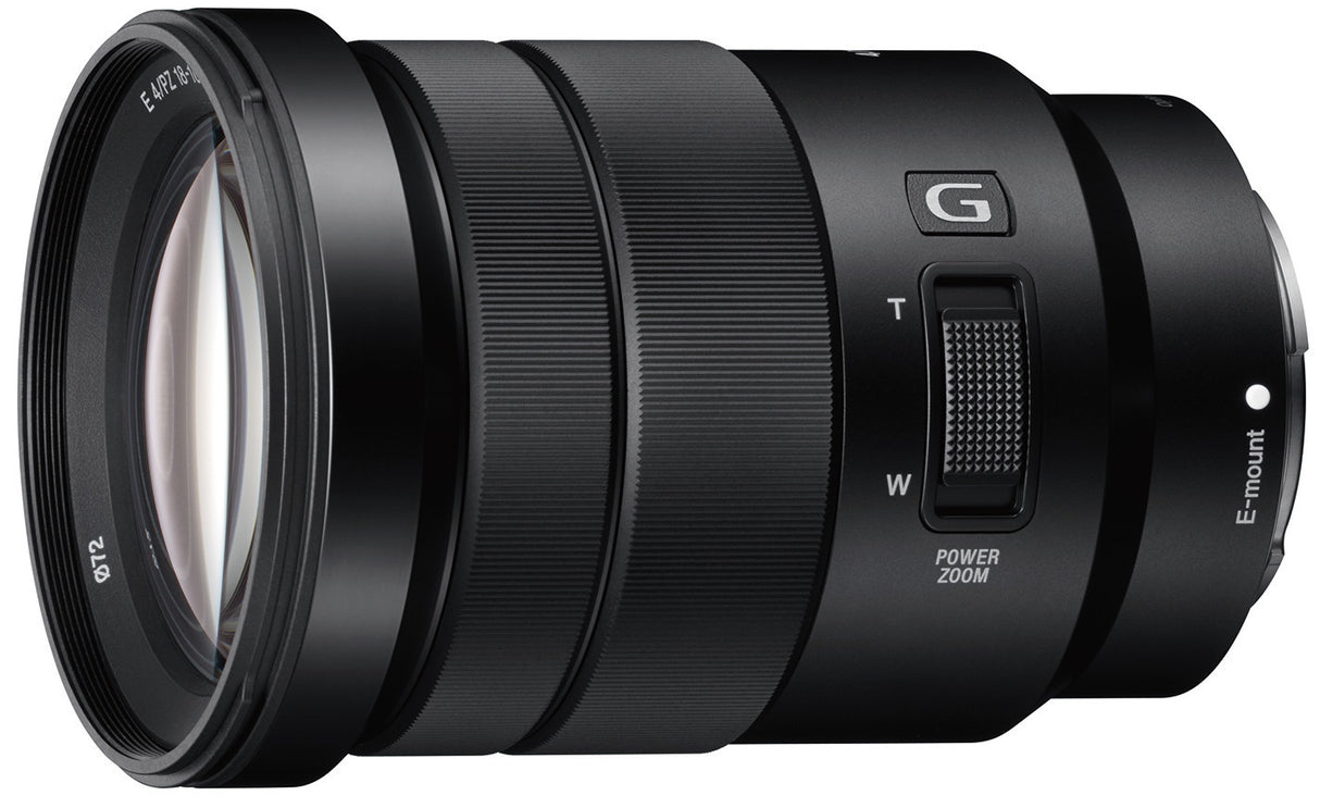 Sony E-Mount PZ 18-105mm f/4 G OSS Lens with 32GB SD Card and Software Bundle