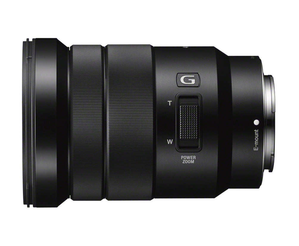 Sony E-Mount PZ 18-105mm f/4 G OSS Lens with 32GB SD Card and Software Bundle