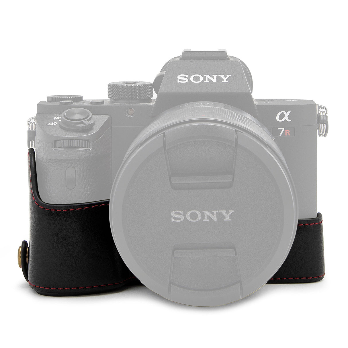 Sony Leather Camera Case for A7RM3 and A7M3 (Black)