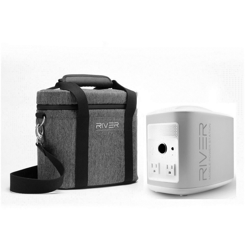 EcoFlow River Mobile Power Station Travel Bundle (White)
