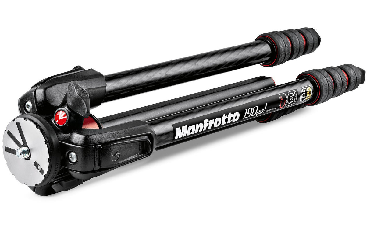 Manfrotto 190 Go! Carbon Fiber 4 Section Tripod with Twist Locks