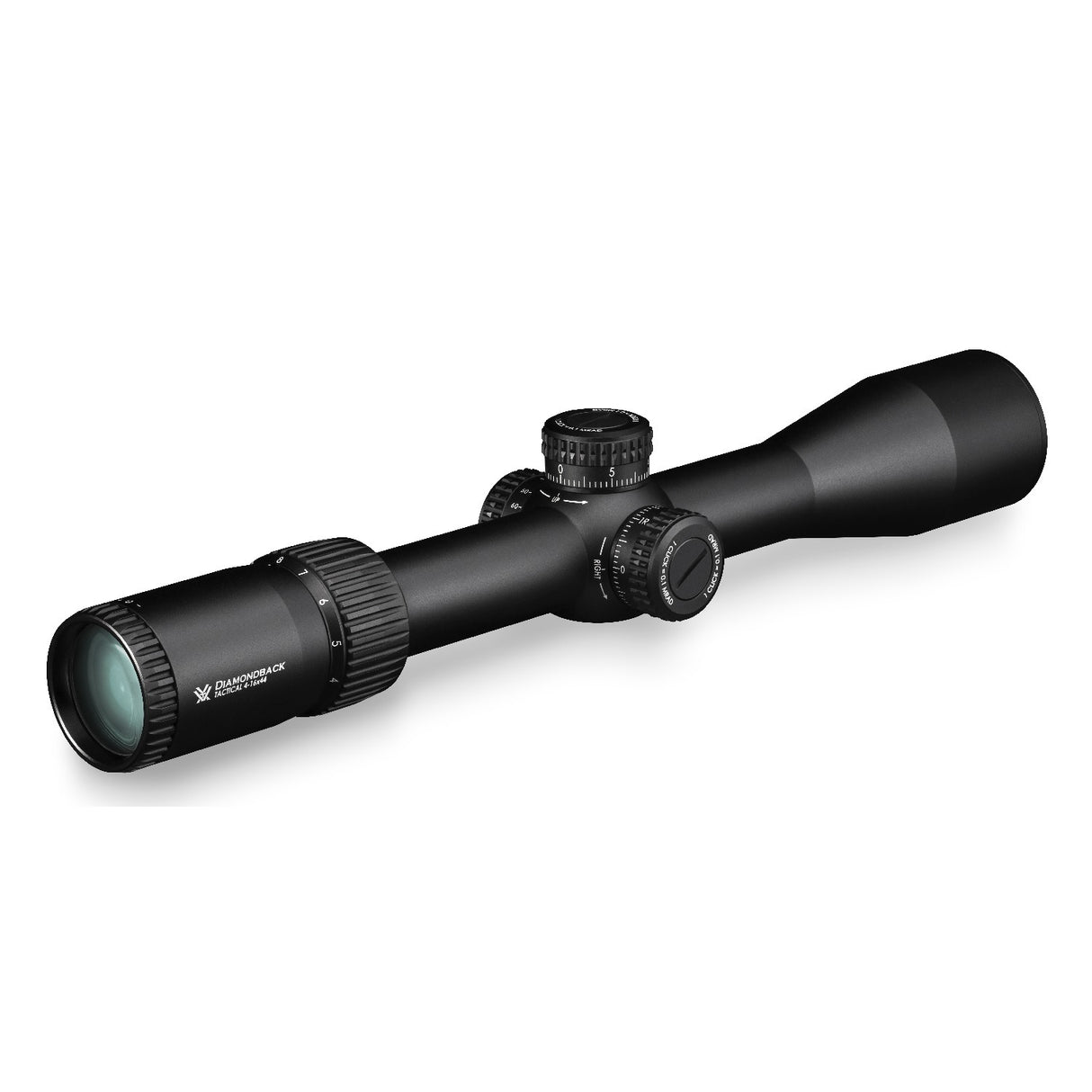 Vortex Diamondback 4-16x44 Riflescope (EBR-2C MRAD Reticle) with Hat