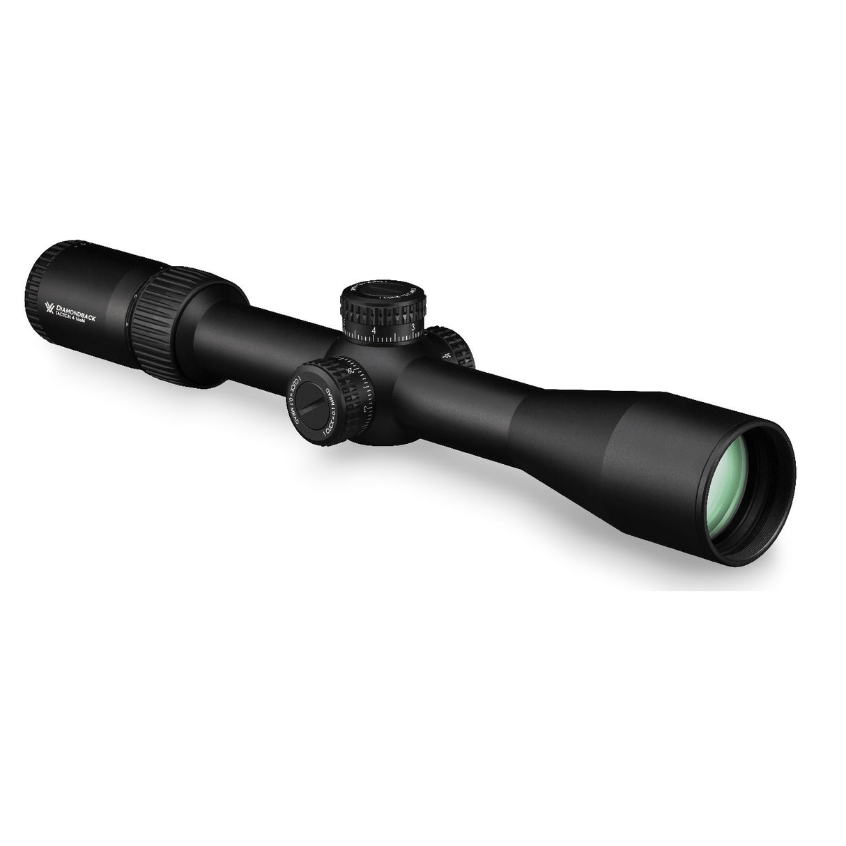 Vortex Diamondback Tactical 4-16x44 Riflescope (EBR-2C MRAD Reticle) with Cover Bundle