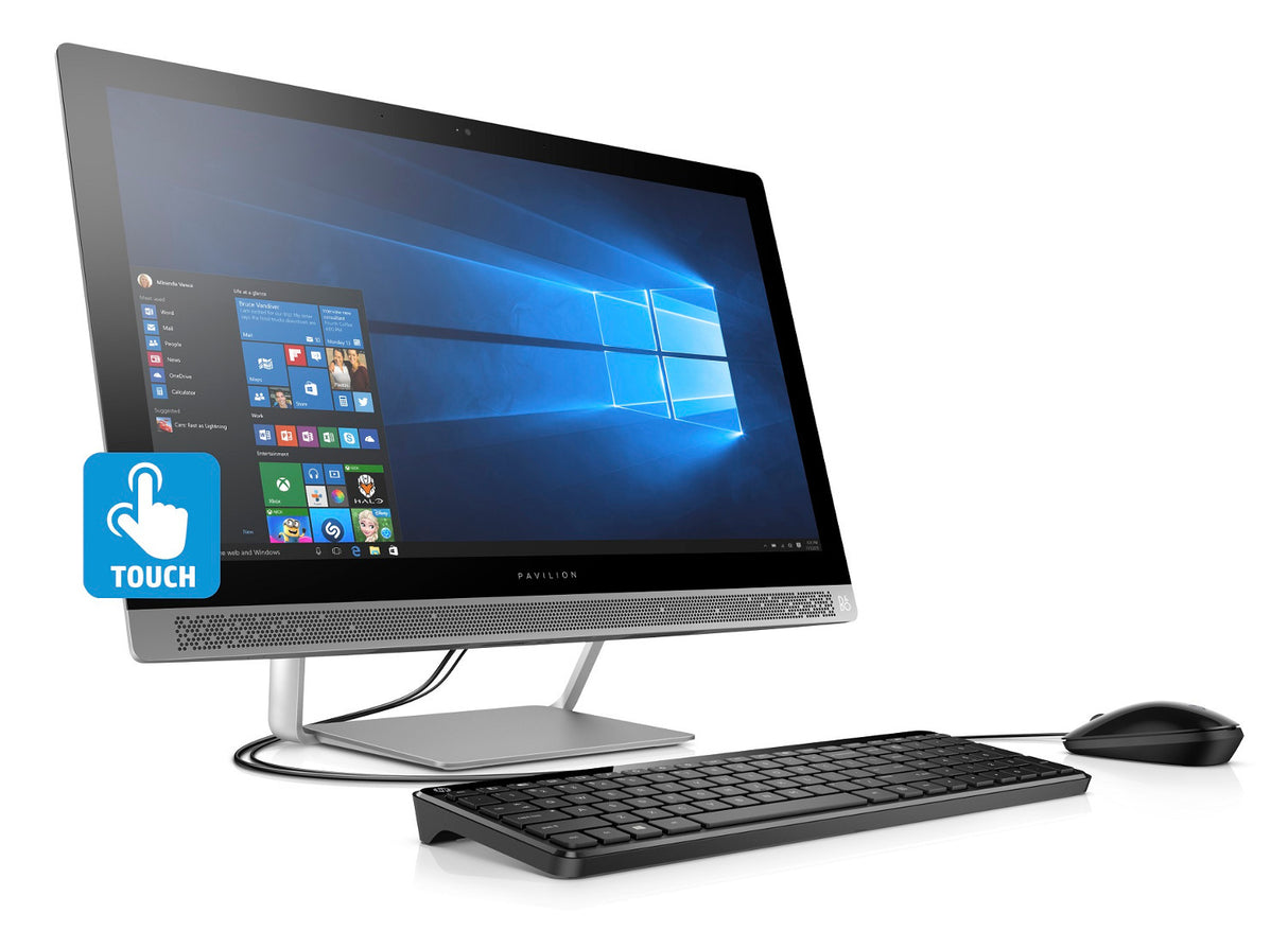 HP Pavilion 24-b227c, Core i5-7400T 12GB, 23.8" Full HD Touch Screen, All-in-One