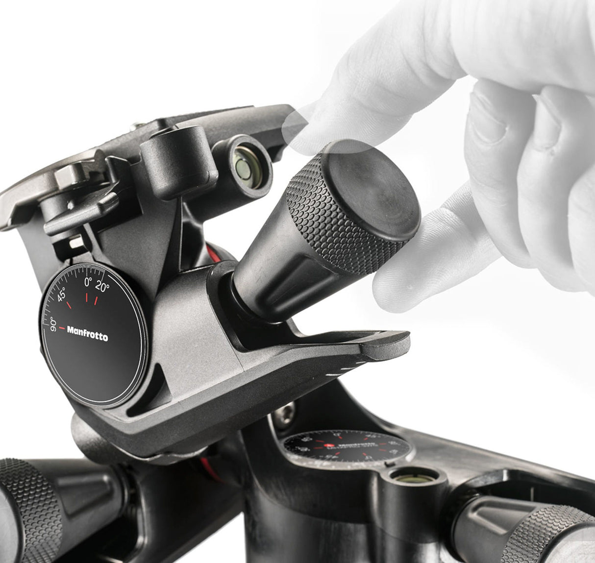 Manfrotto XPRO Geared Three-Way Pan/Tilt Quick Release Tripod Head