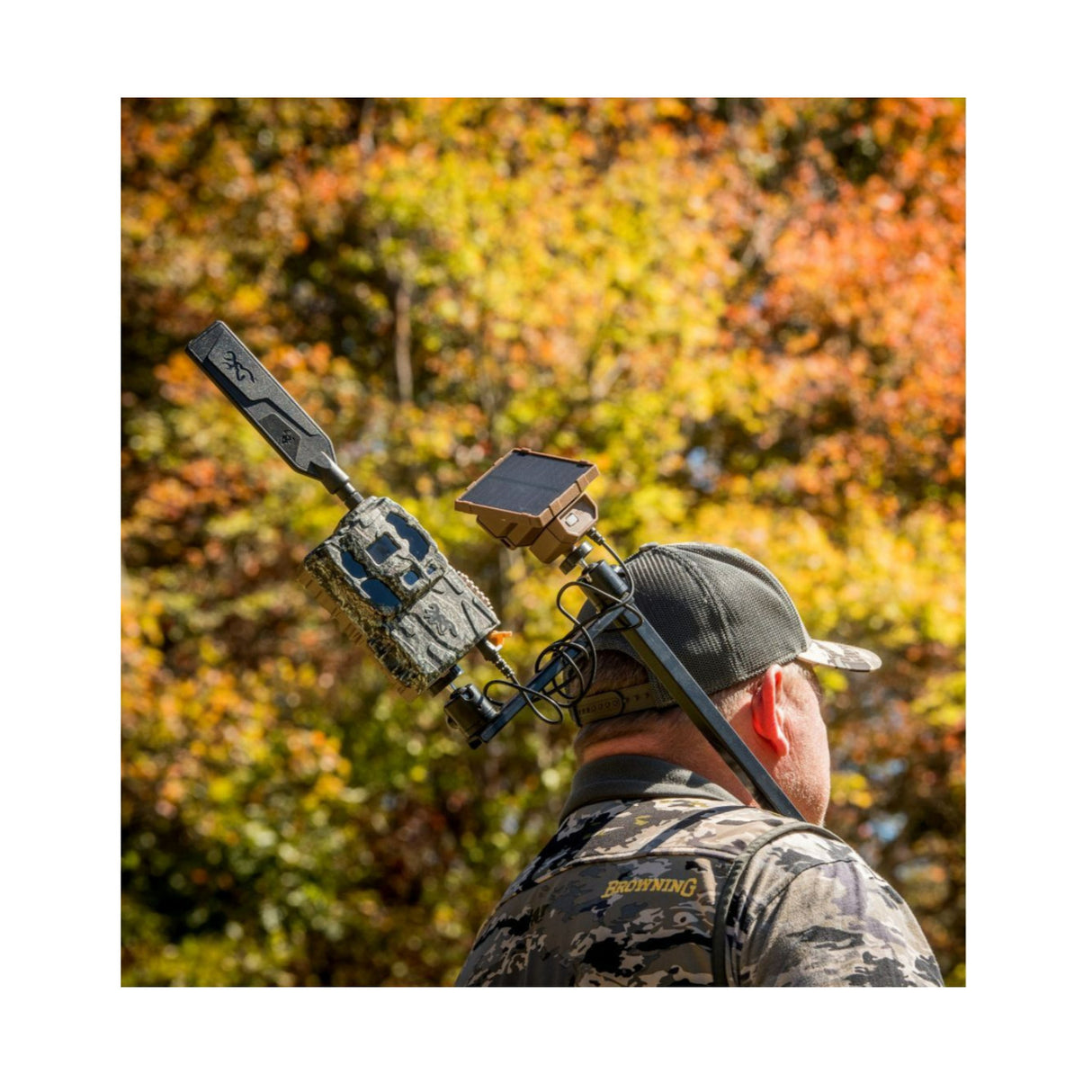 Browning Trail Camera Defender Wireless Pro Scout Max HD-DV (4-Pack) Bundle with Solar Power Pack - 8
