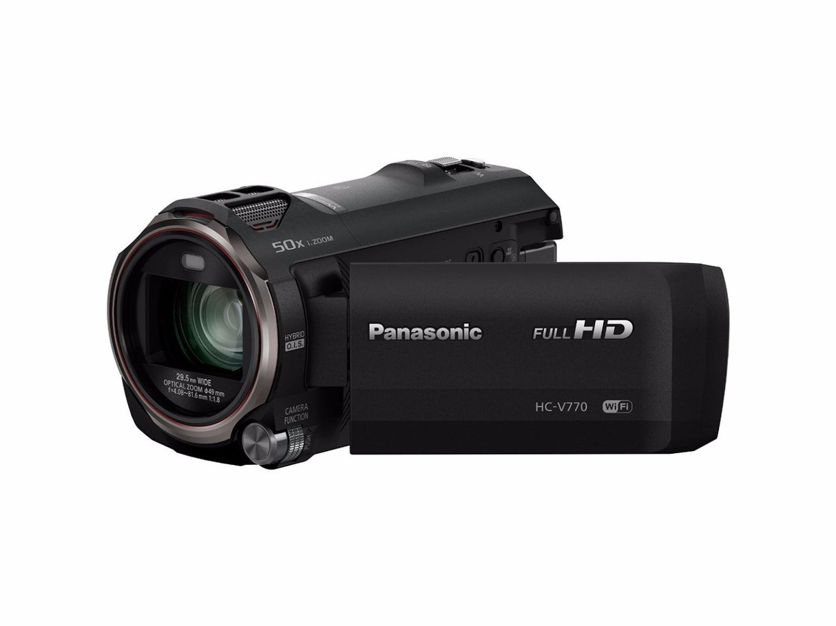 Panasonic HC-V770 Full HD Camcorder with 64GB SD Card and 57-Inch Tripod