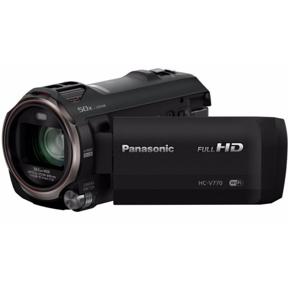 Panasonic HC-V770 Full HD Camcorder with 64GB SD Card and 57-Inch Tripod