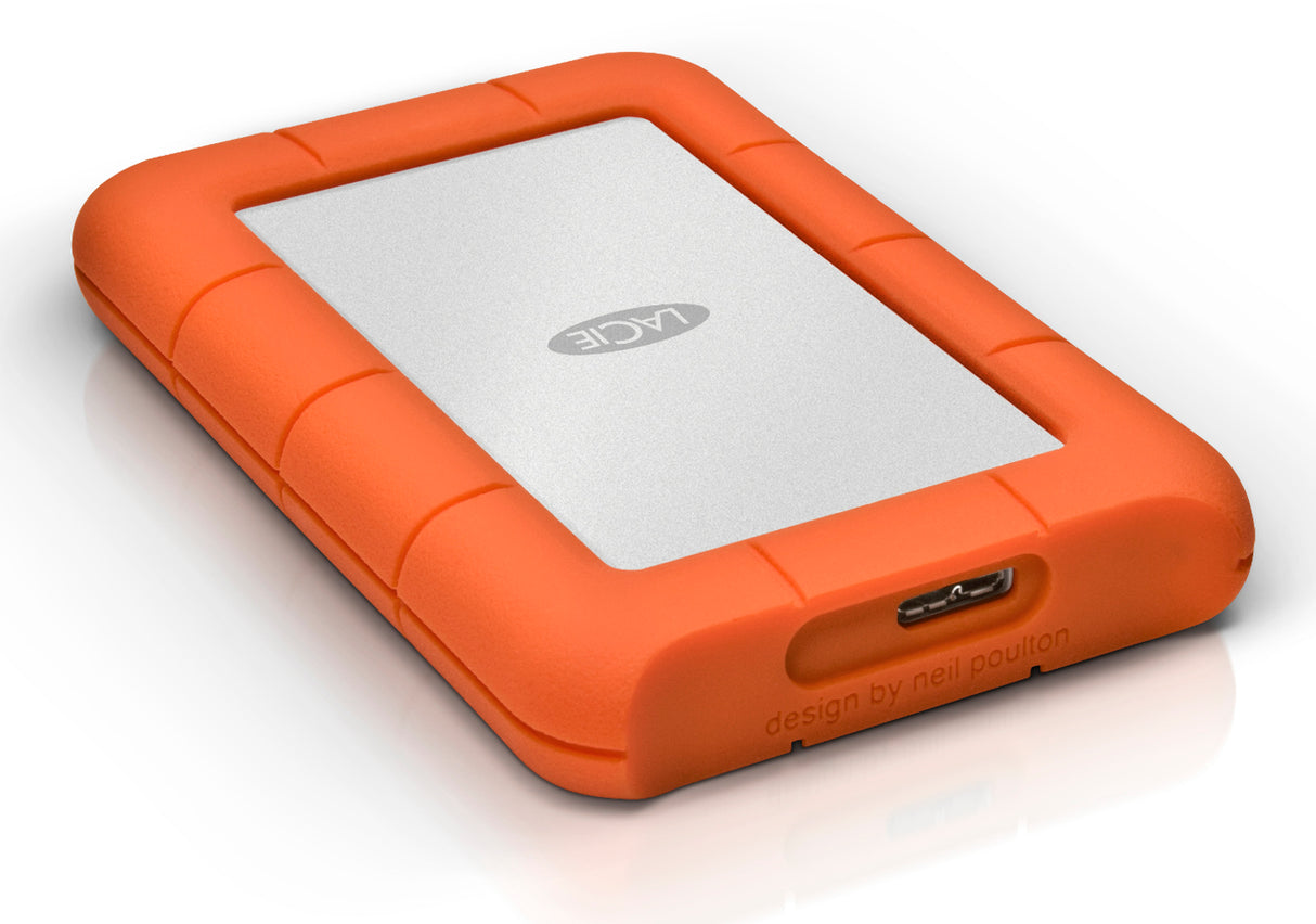 LaCie Rugged USB 3.0 4TB Mini Hard Drive Bundle