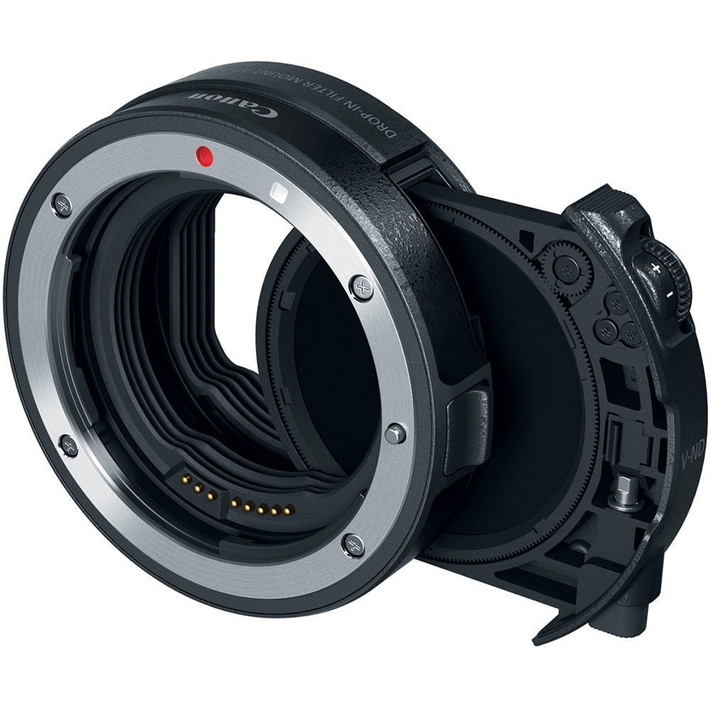 Canon Drop-In Filter Mount Adapter EF-EOS R With Drop-in Variable ND Filter A