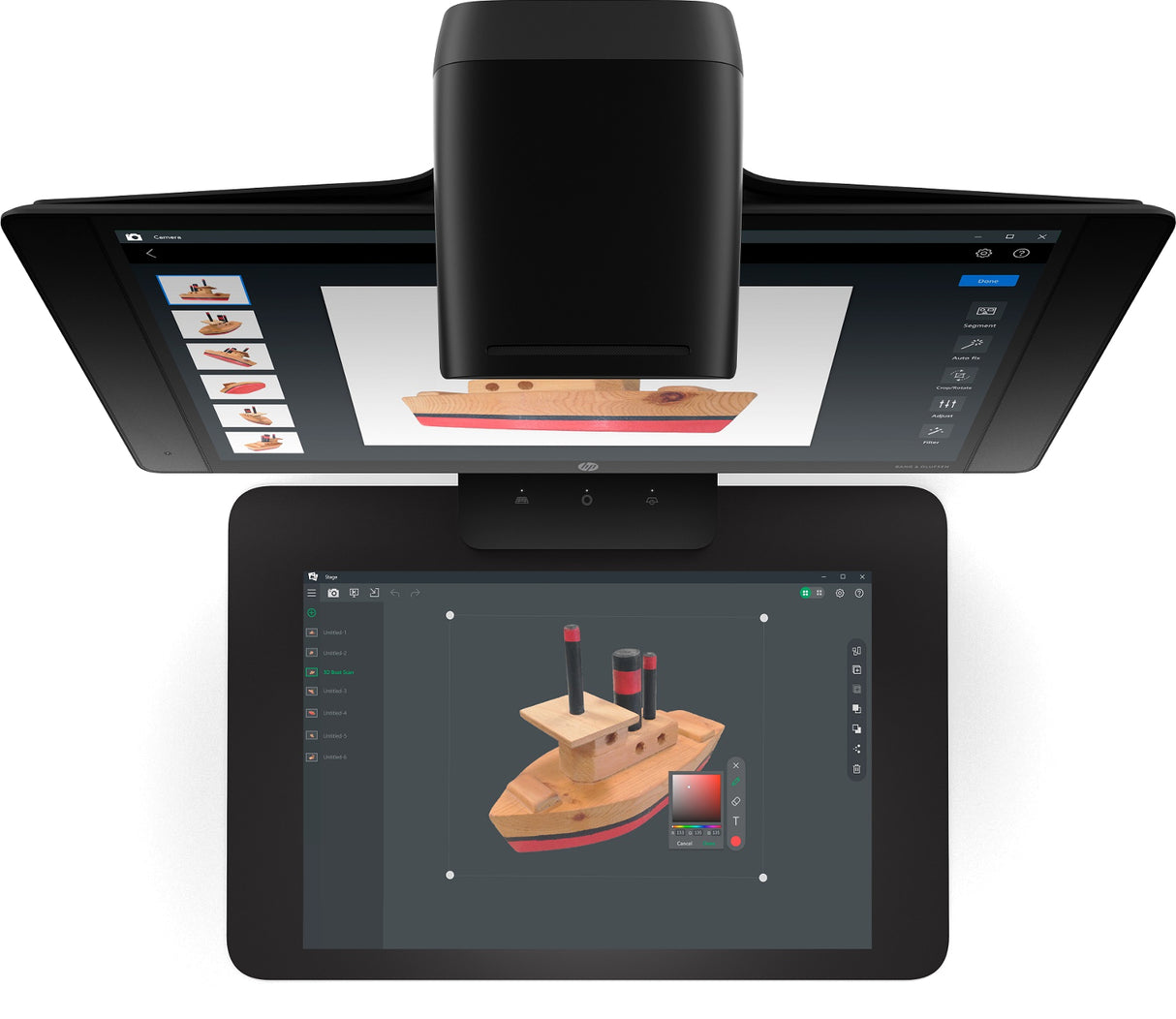 HP Sprout Pro G2 Core i7 16GB 512GB SSD 23.8" FHD Touch Win 10 Pro All in One PC