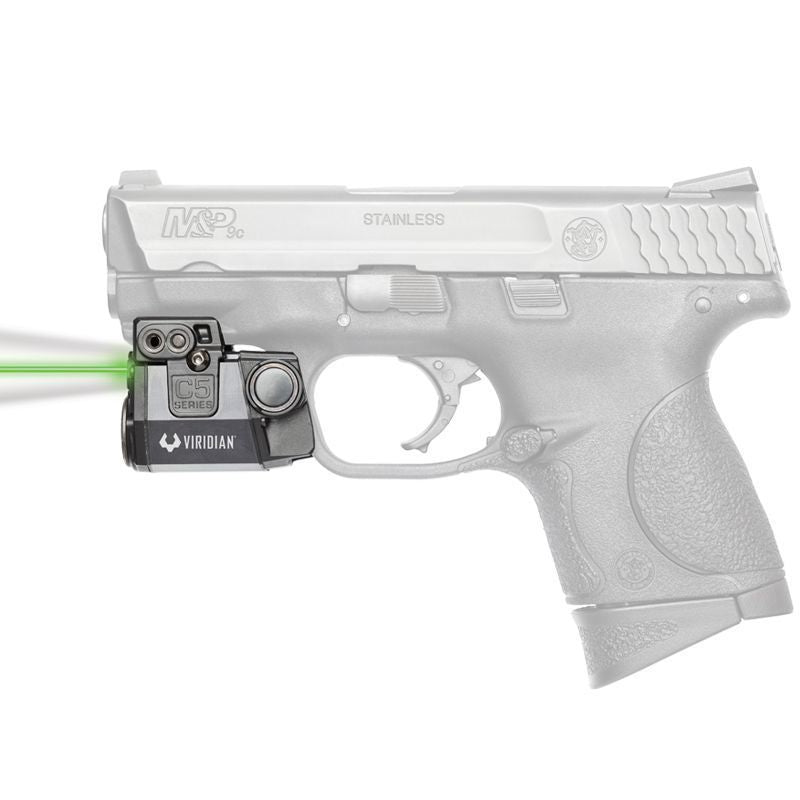 Viridian C5L Universal Sub-Compact Green Laser Sight + Tactical Light w/ ECR