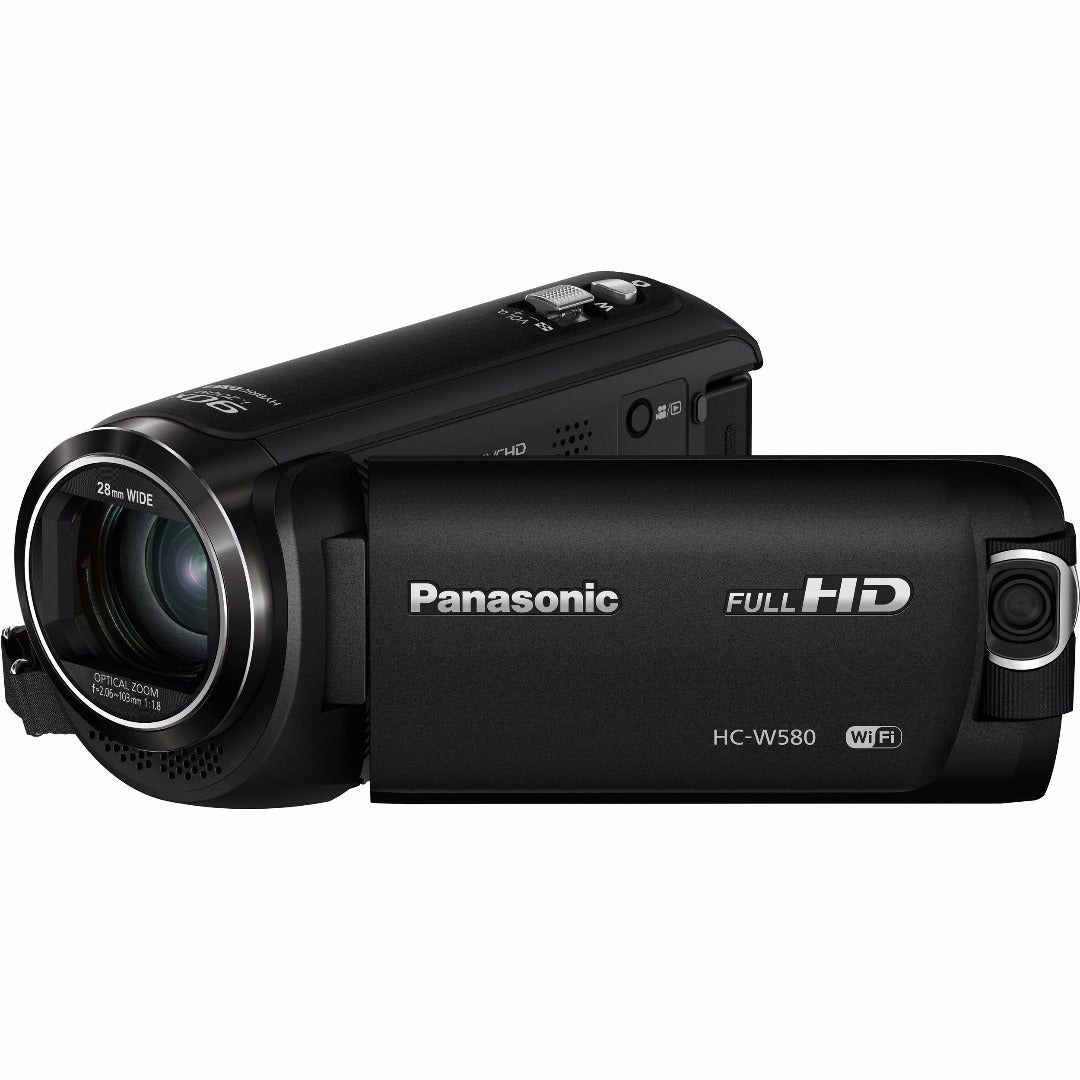 Panasonic W580 Full HD 1080p Camcorder with Twin Camera