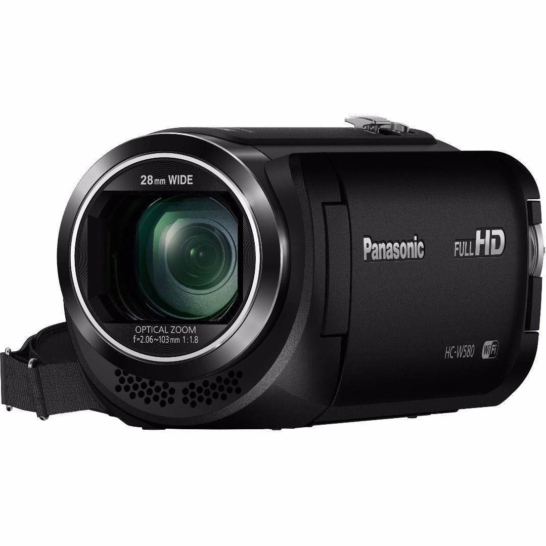 Panasonic W580 Full HD 1080p Camcorder with Twin Camera