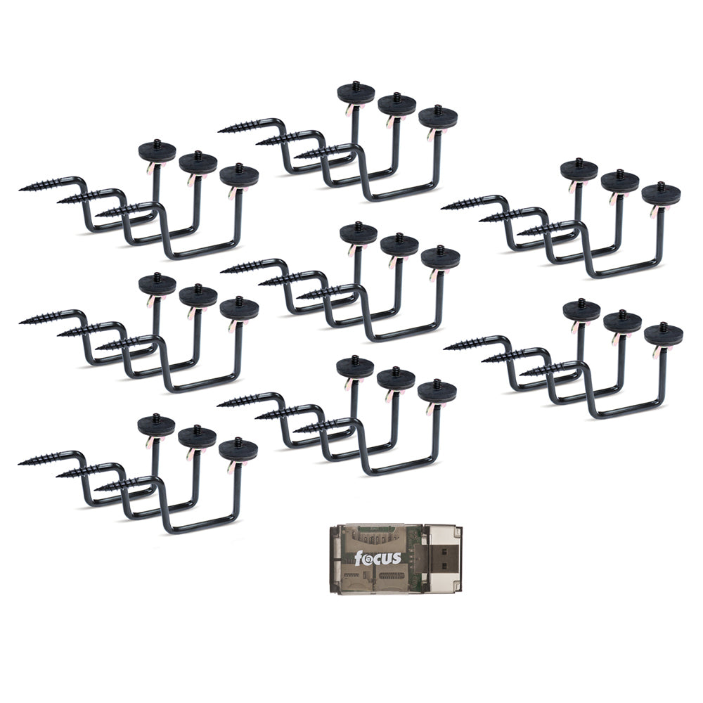 HME Products Quick Mount Trail Camera Holders, 24-Pack: Universal for Game Cams