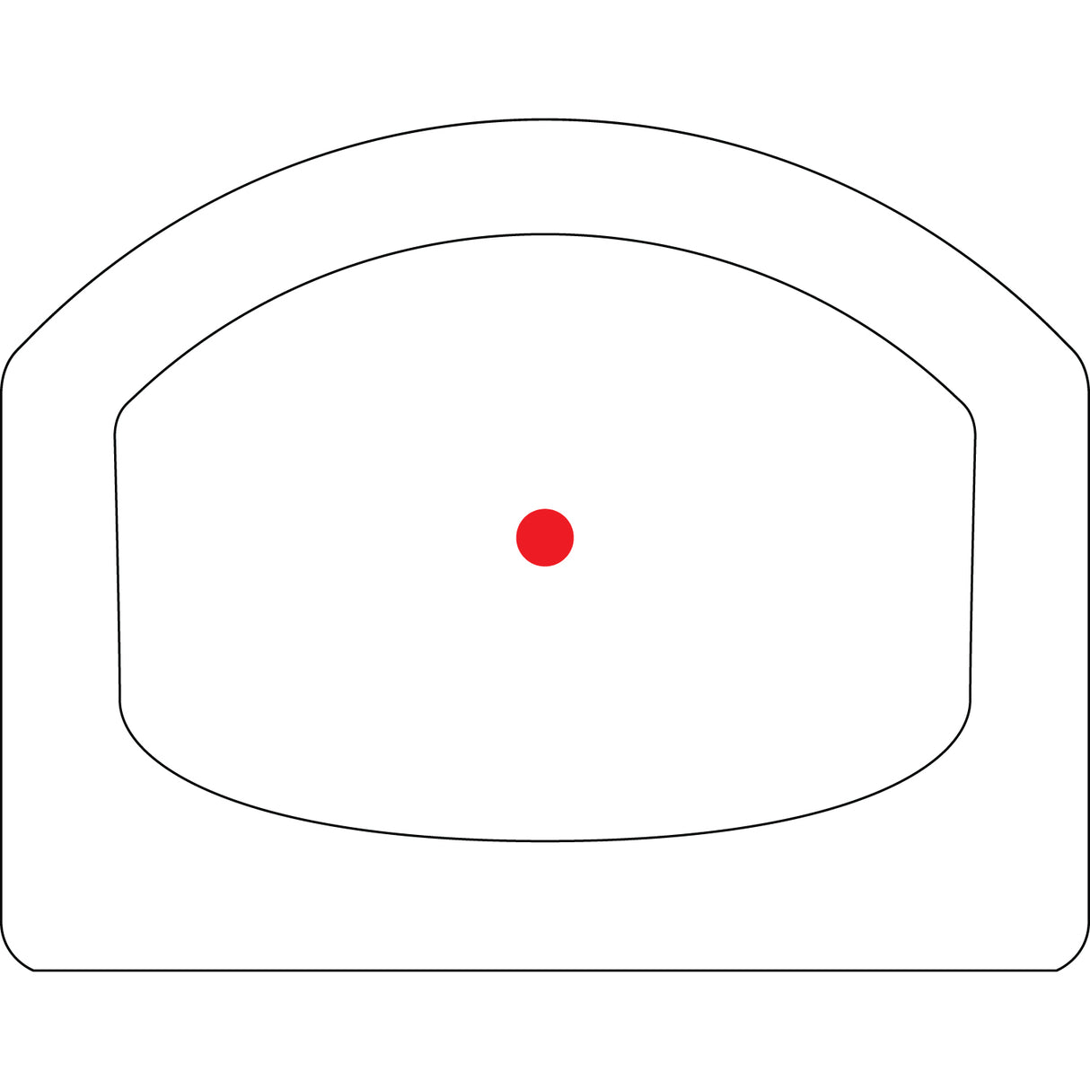 Vortex Razor Reflex Sight (6 MOA Red Dot Reticle)
