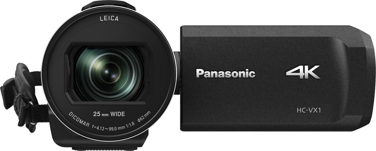 Panasonic VX1 4K Ultra HD 24x Leica Dicomar Lens 1/2.5-Inch BSI MOS Sensor Camcorder