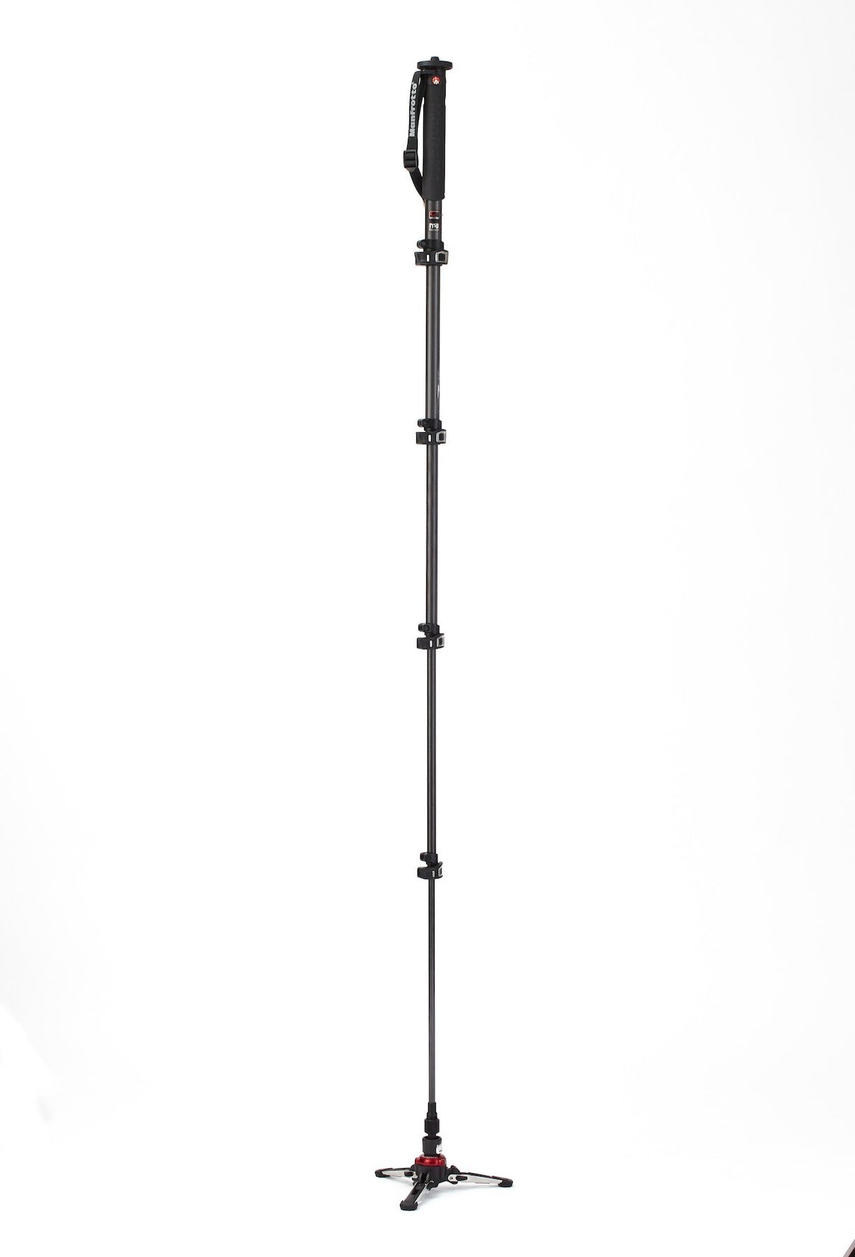 Manfrotto XPRO Monopod+ 5 Section Carbon Fiber Monopod with Fluid Base