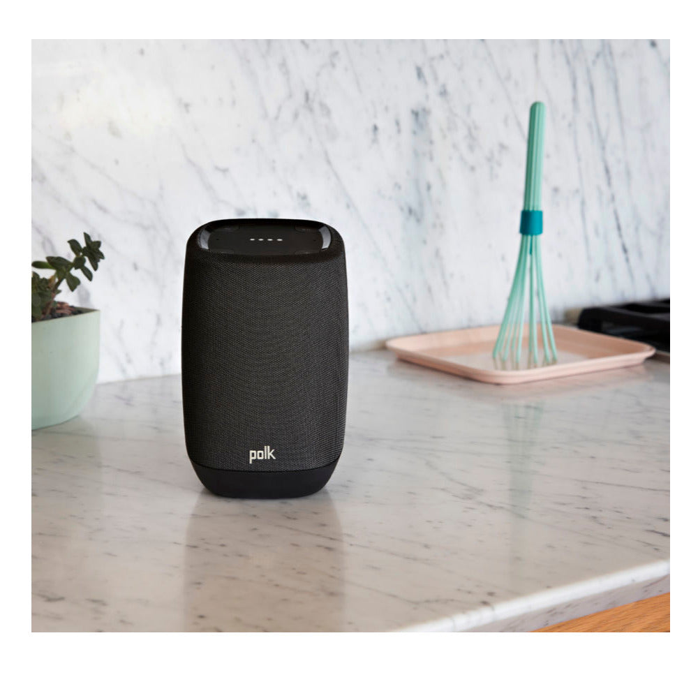 Polk Audio Assist Smart Bluetooth Speaker (Midnight Black)