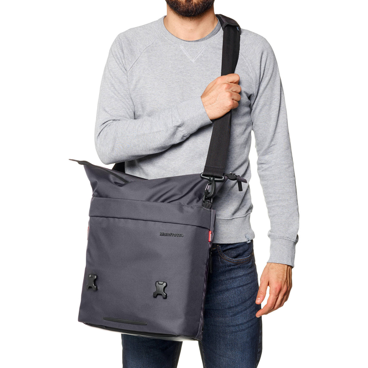 Manfrotto Manhattan Changer 20 3-Way Shoulder Camera Bag (Gray)