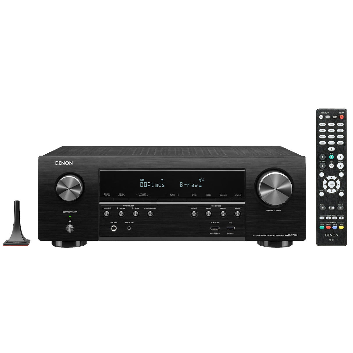 Denon AVR-S740H 7.2-Channel Network A/V Receiver