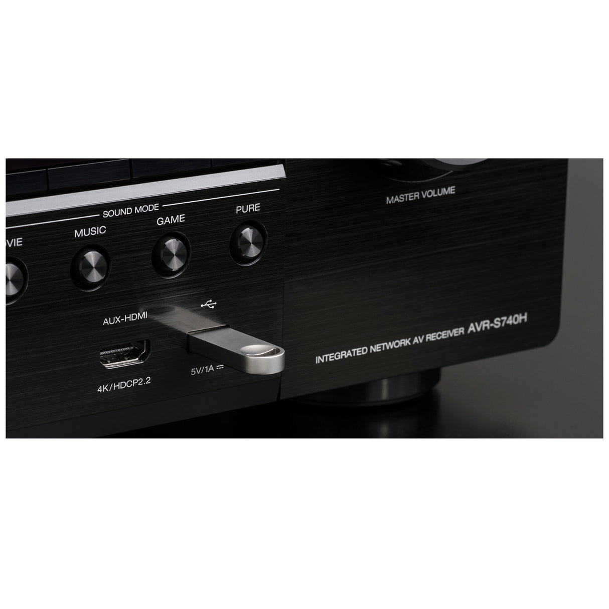 Denon AVR-S740H 7.2-Channel Network A/V Receiver