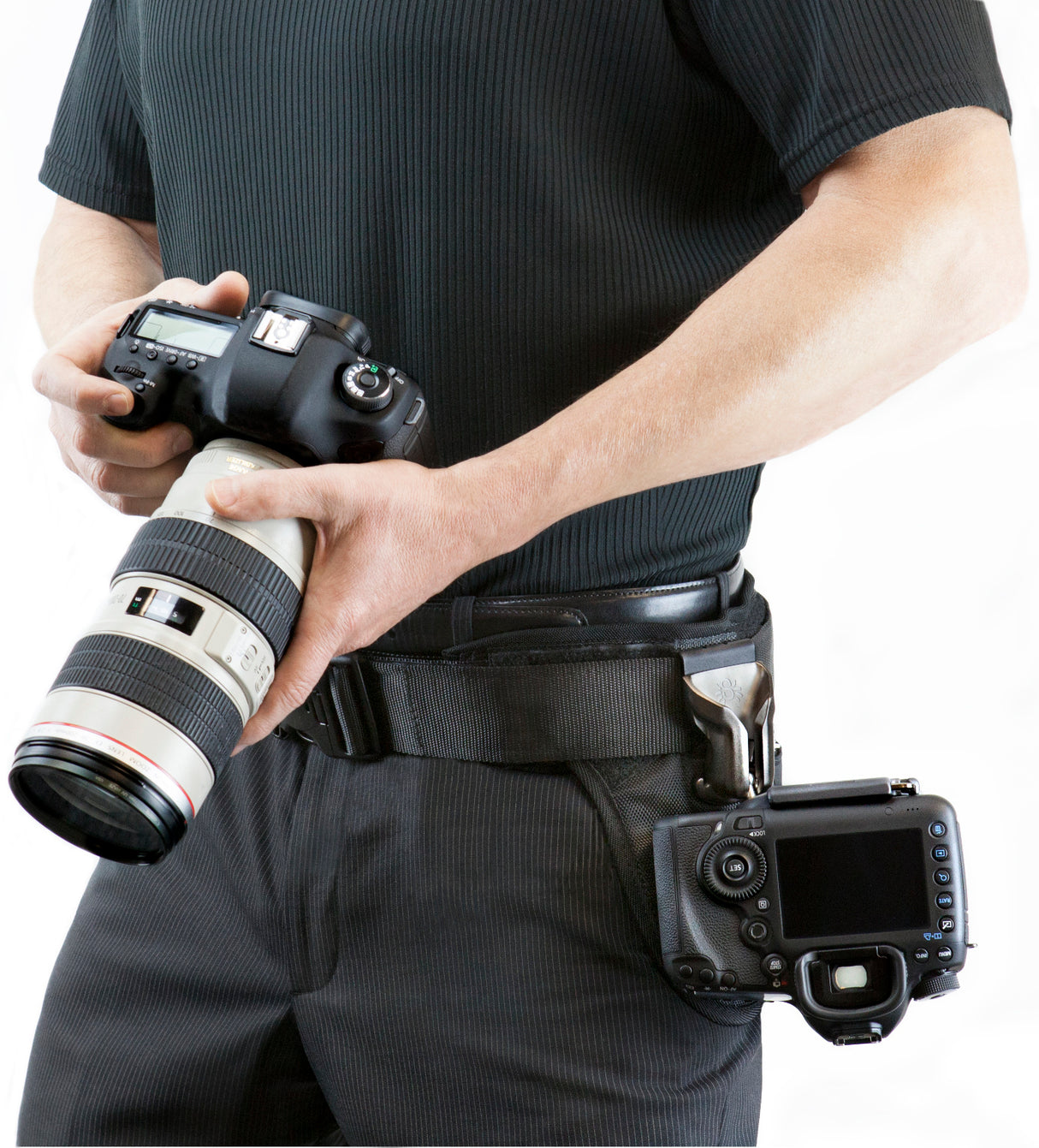 Spider Camera Holster SpiderPro Dual Camera System v2 and Accessory Bundle