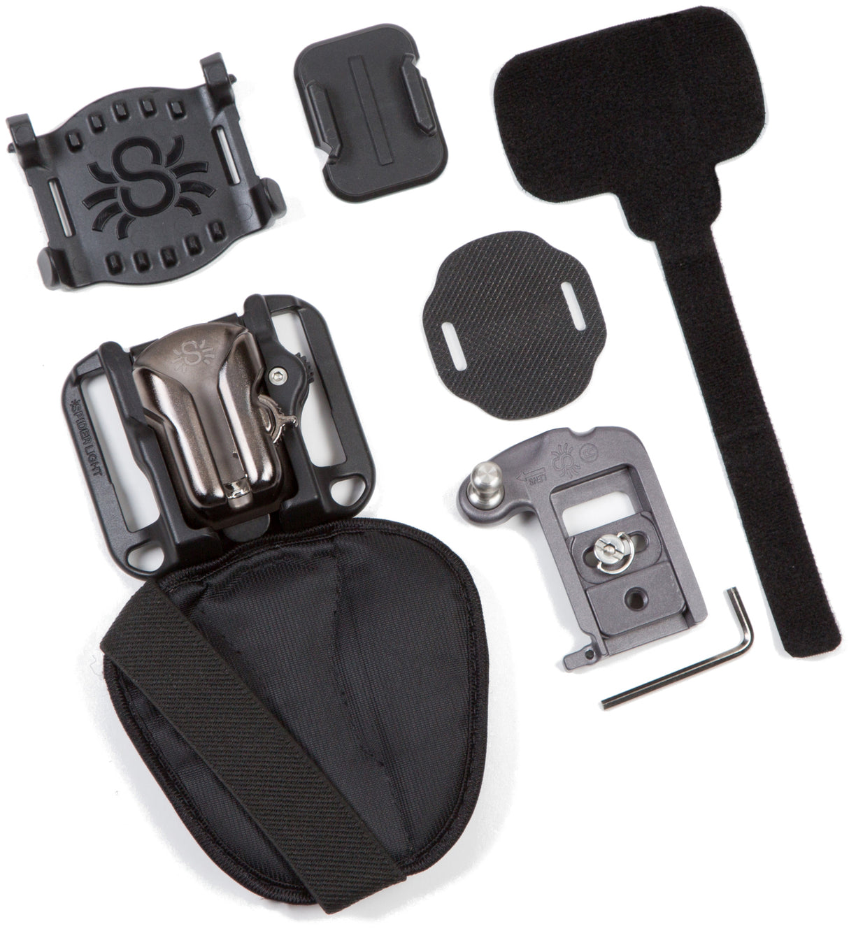 Spider Holster SpiderLight Backpacker Kit and Deluxe Photo Accessory Bundle