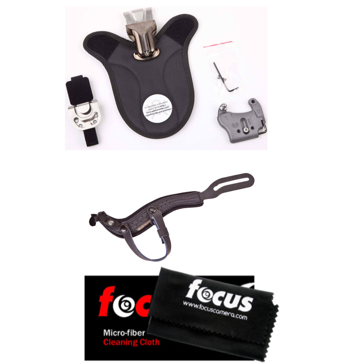 Spider Holster SpiderPro 1-2 Camera Adapter Upgrade Kit and SpiderPro Hand Strap