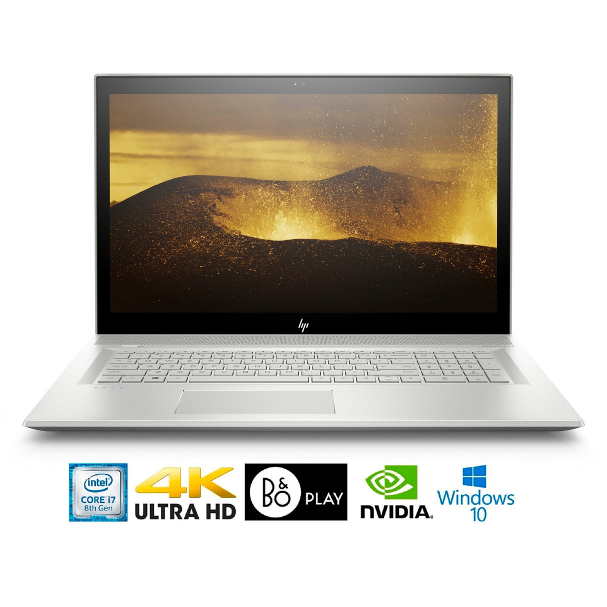 HP Envy 17-BW011 Intel Core i7-8550U 16GB 17.3" 4K WLED GeForce MX150 4GB Laptop