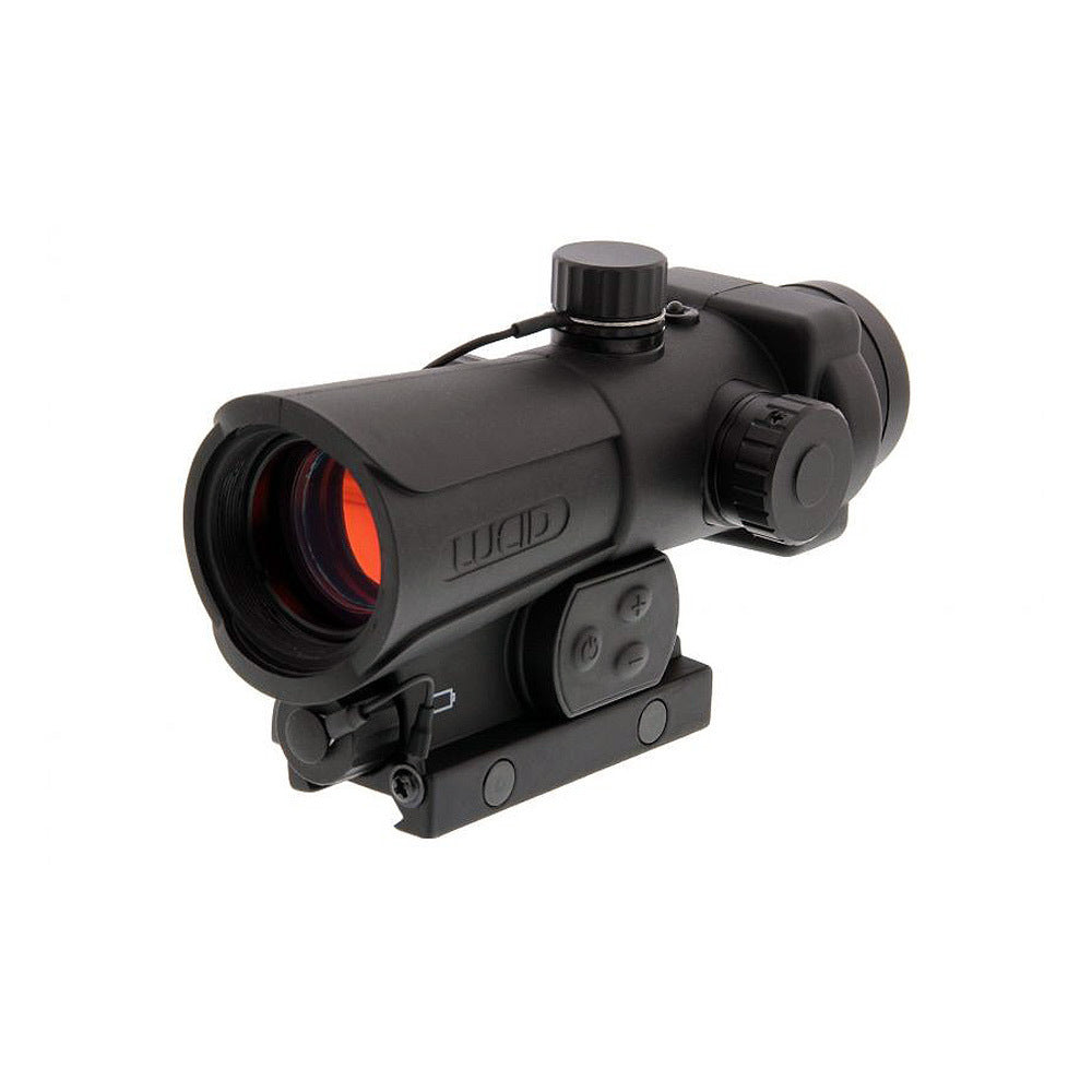 Lucid HD7 Red Dot Sight (Black) with Walker's Hearing and Eye Protection Bundle