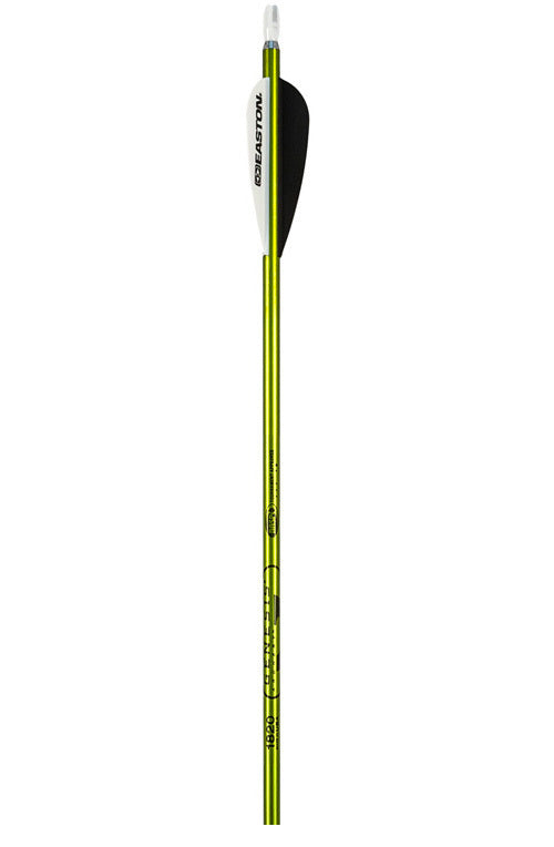 Genesis Archery Easton XX75 30in NASP Arrows for Genesis Bows (6-pack, Green)