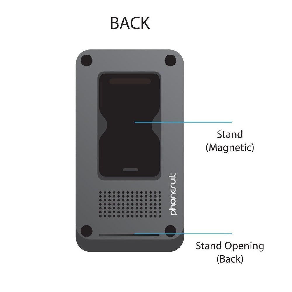 Phonesuit Energy Core Wireless Qi Charging Stand and Pad