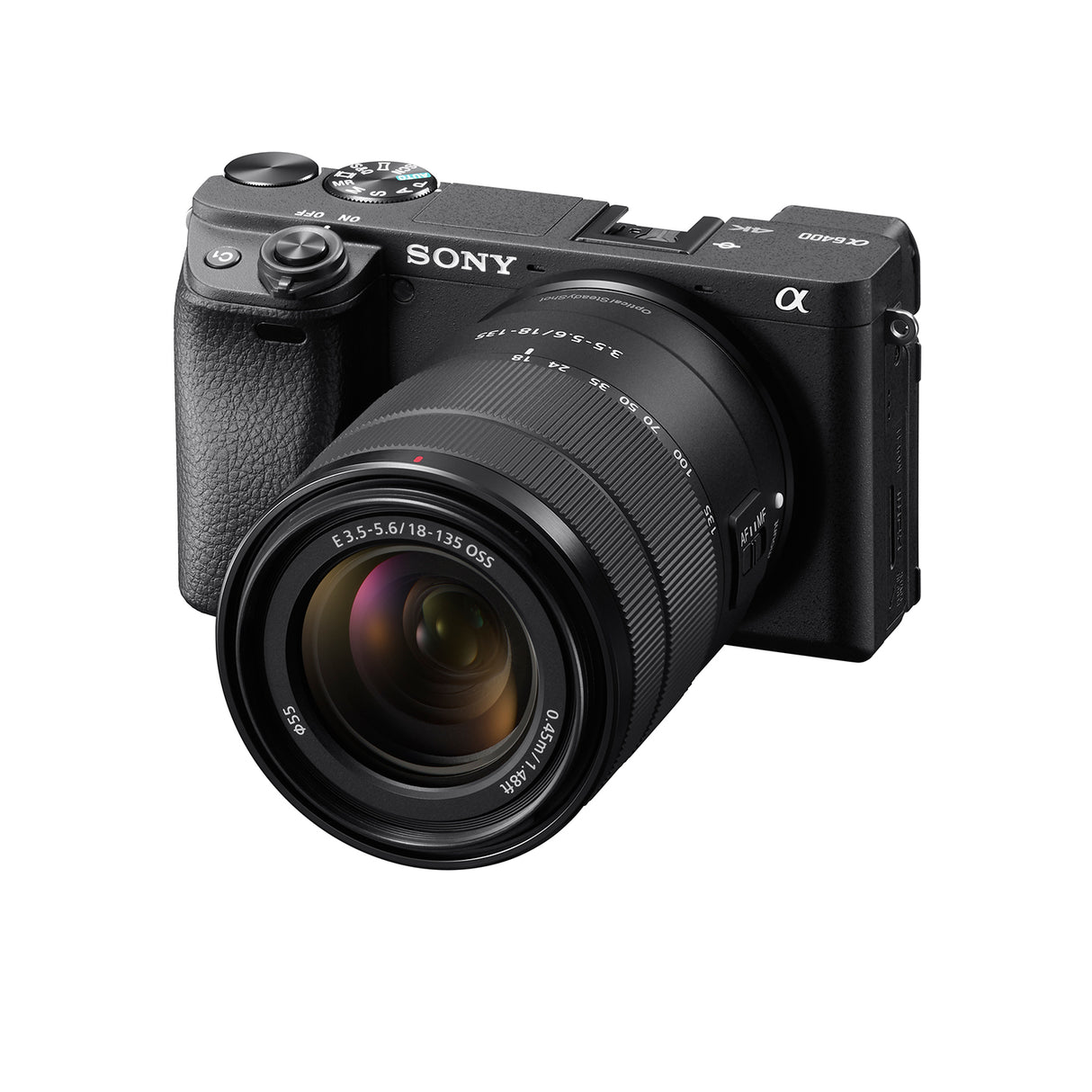 Sony Alpha a6400 Mirrorless Digital Camera with 18-135mm Lens (Black)