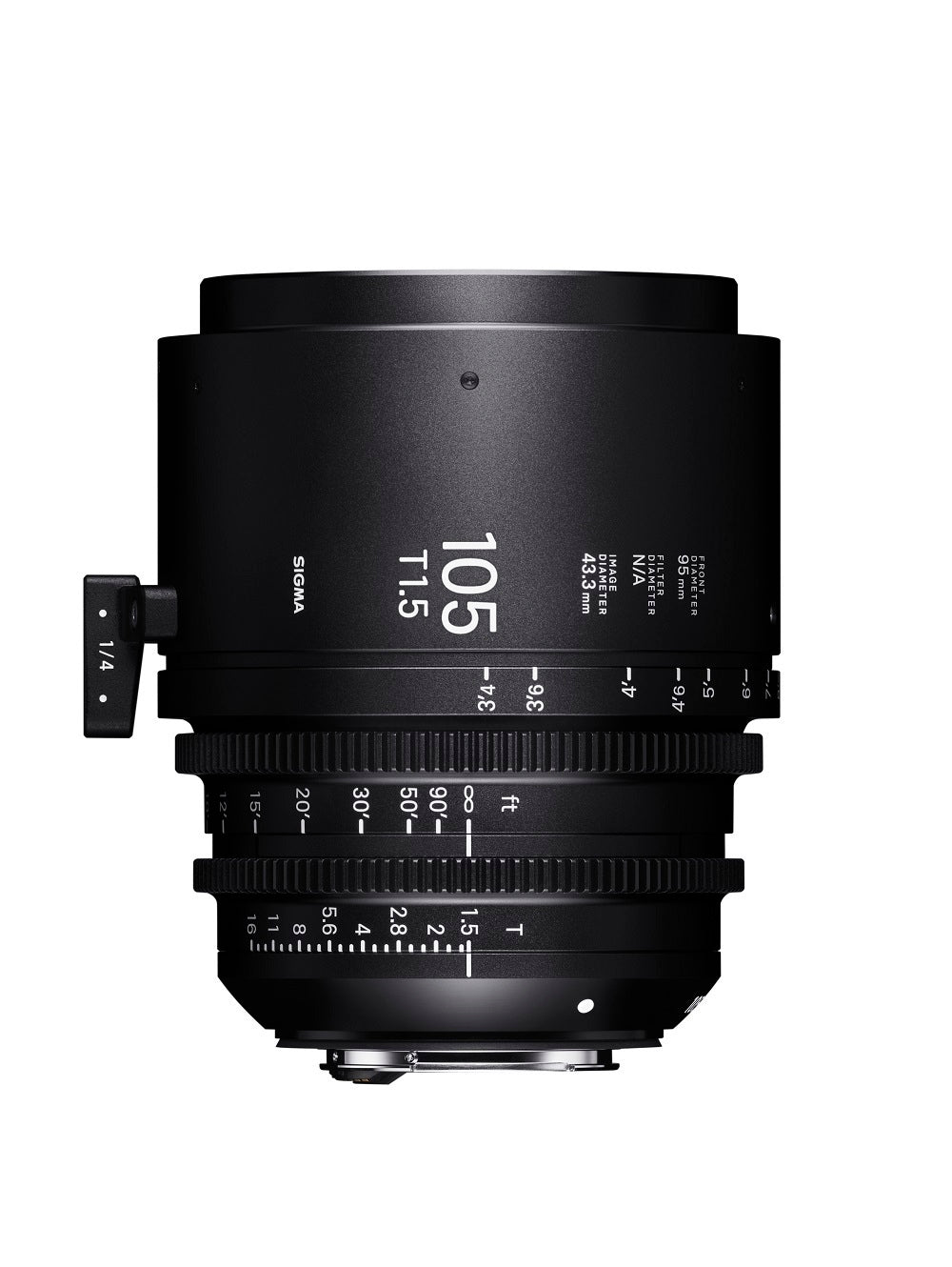 Sigma 105mm T1.5 FF High-Speed Prime Lens for PL Mount