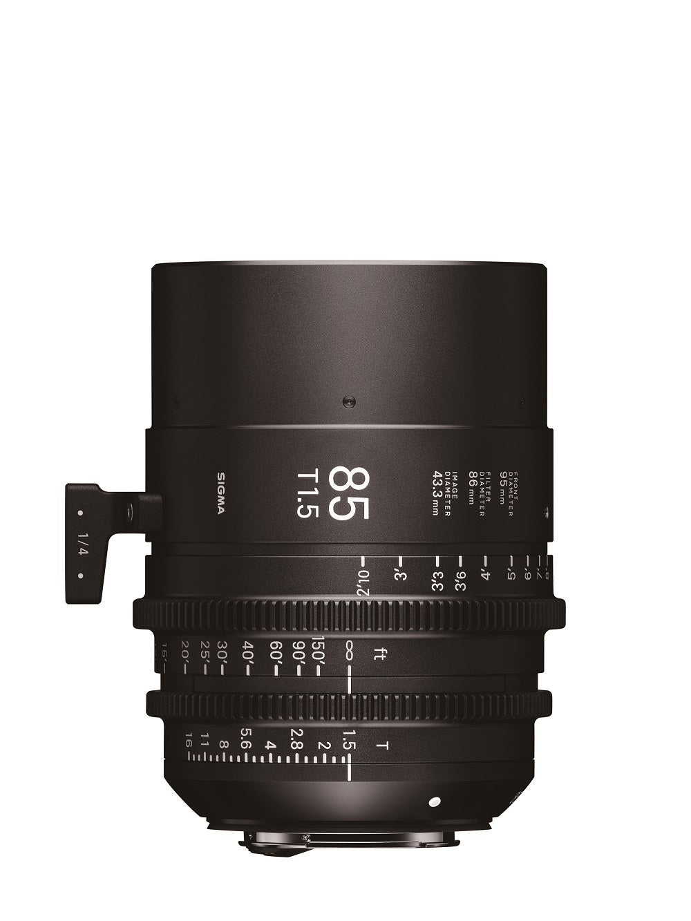 SIGMA 20MM T1.5 FF + 24MM T1.5 FF + 35MM T1.5 FF + 50MM T1.5 FF + 85MM T pl