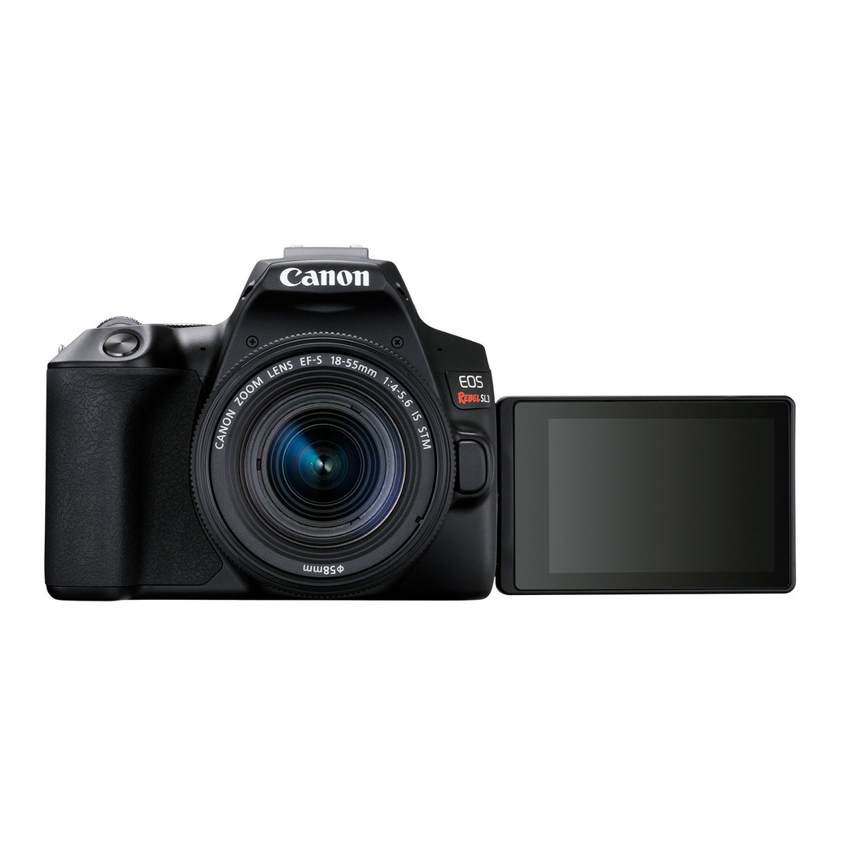 Canon EOS Rebel SL3 DSLR Camera with EF-S 18-55mm f/4-5.6 IS STM Lens (Black)