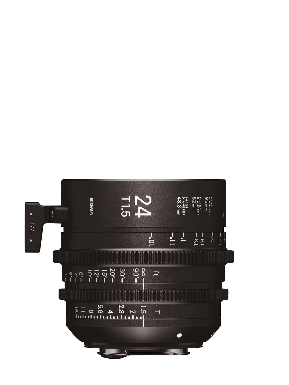 Sigma 24mm T1.5 FF High-Speed Prime Lens for PL Mount