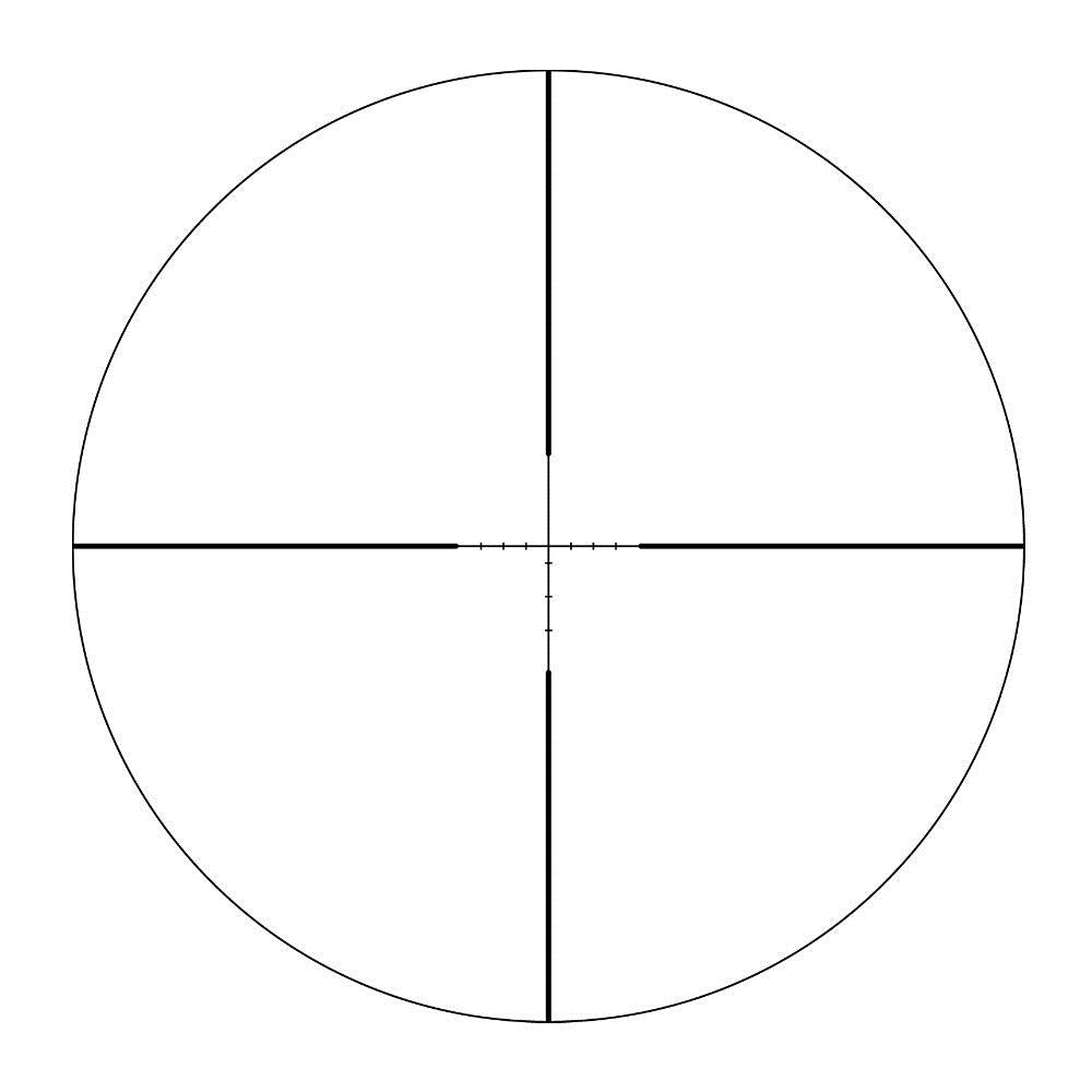 Vortex Crossfire II 6-24x50 AO Riflescope (Dead-Hold BDC MOA Reticle) with Cap and Bubble Level