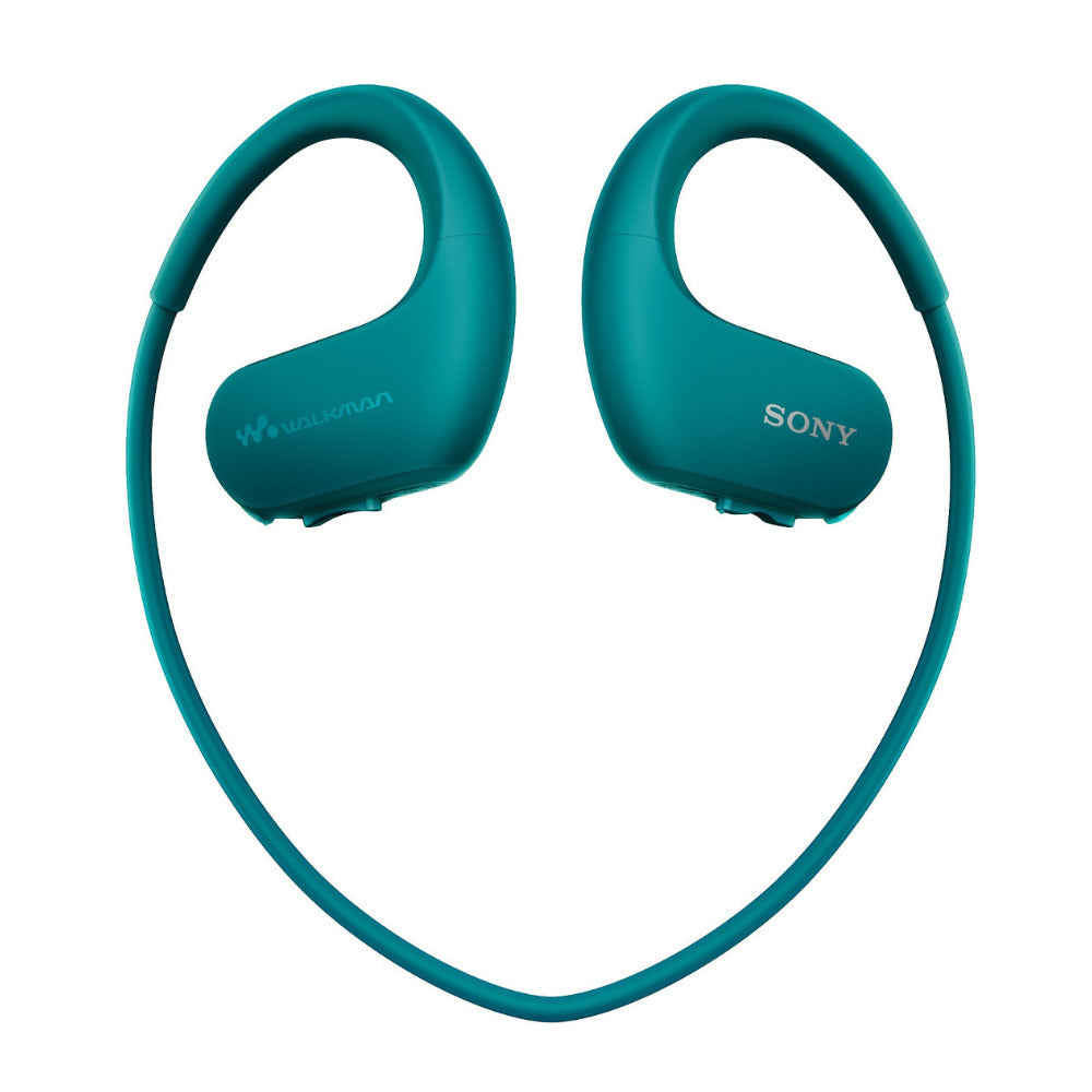 Sony NWWS413LM 4GB Sports Wearable MP3 Player (Blue) and Swimming Goggles