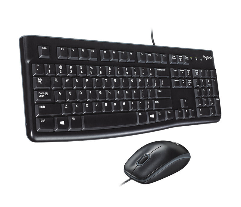 Logitech MK120 USB Keyboard and Mouse Combo for Windows-based PC