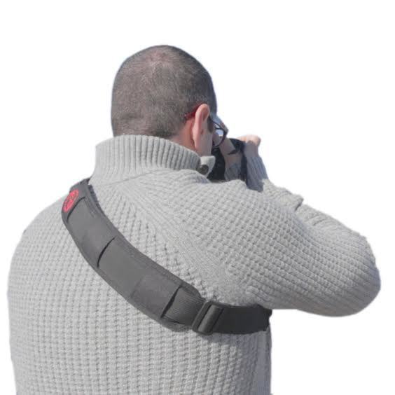 StatGear BOOMR Bungee Camera Strap (Red Logo)