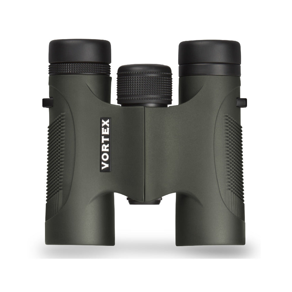 Vortex 10x28 Diamondback Roof Prism Binoculars with Smartphone Adapter Bundle