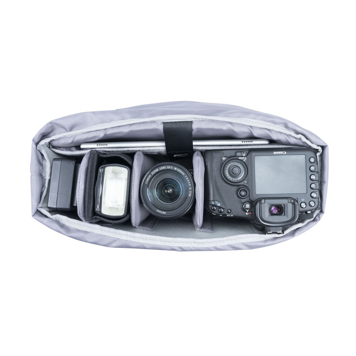 Vanguard VEO FLEX 35M Slim Roll Top Shoulder Camera Bag (Black)