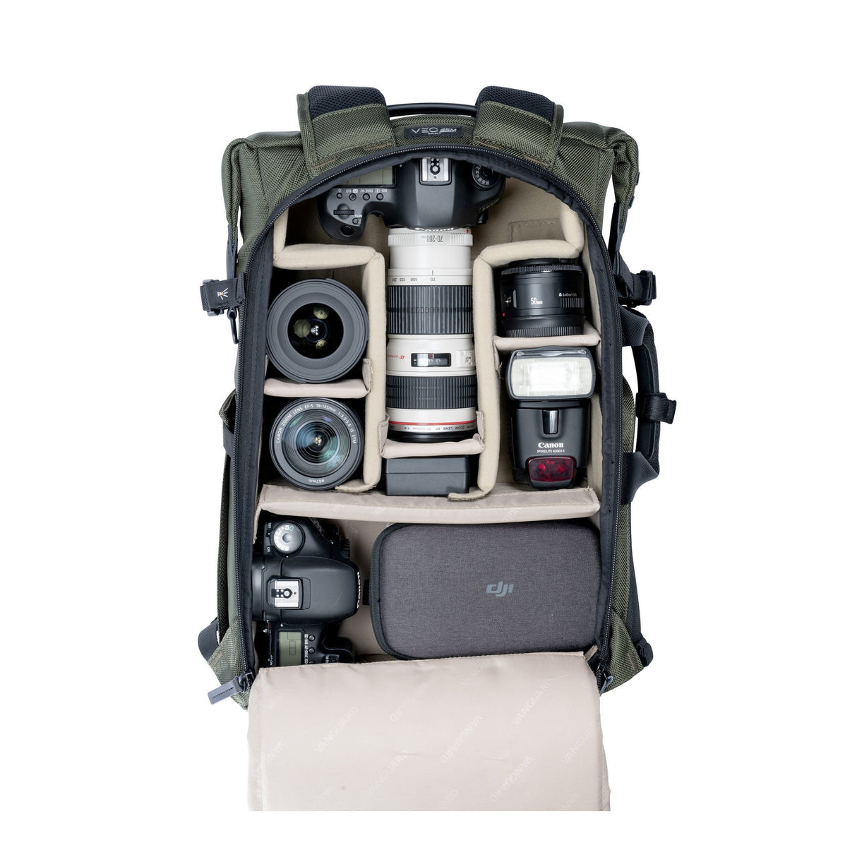 Vanguard VEO SELECT 41 Camera Backpack (Green)