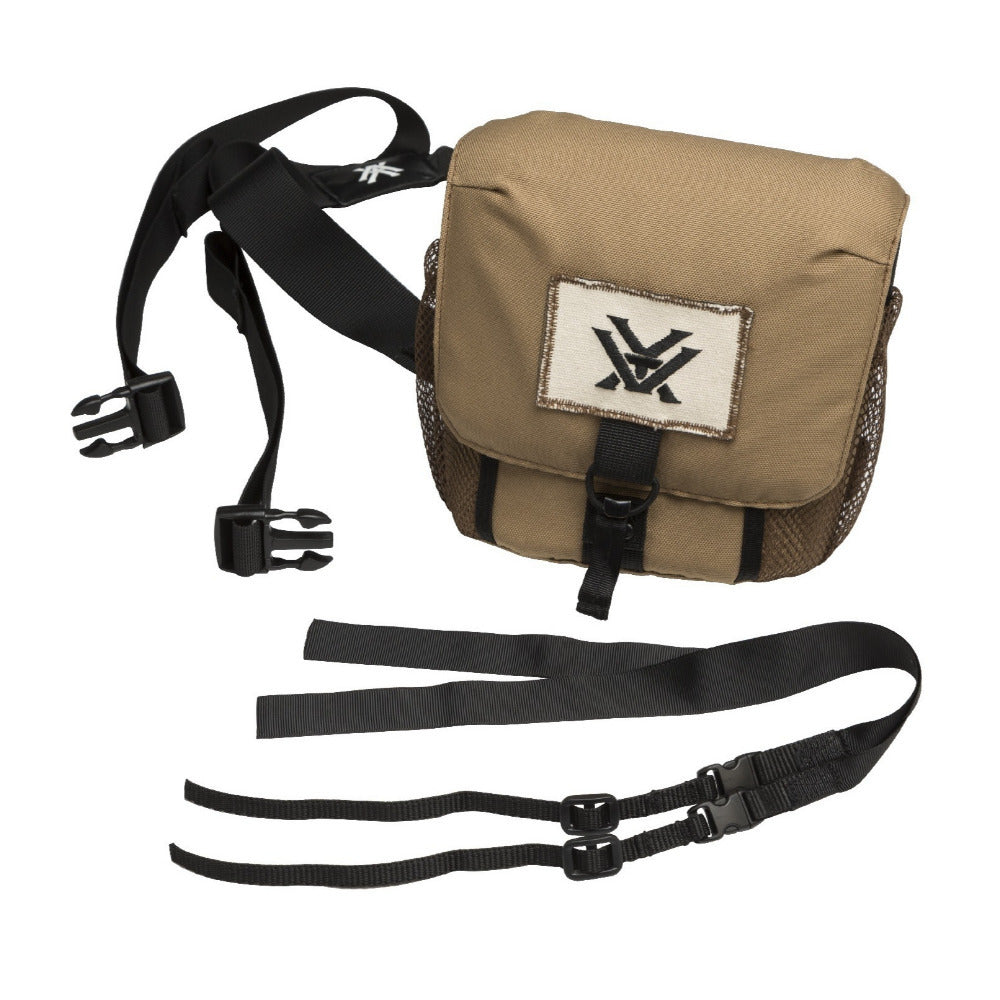 Vortex 10x50 Diamondback Roof Prism Binoculars with Glasspak Harness Case and Accessory Bundle