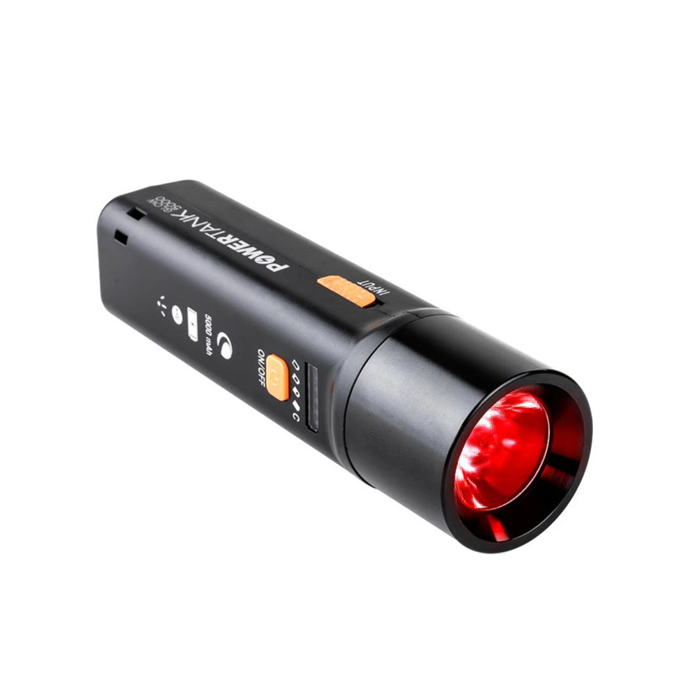 Celestron Powertank Glow 5000 Red LED Flashlight and Powerbank