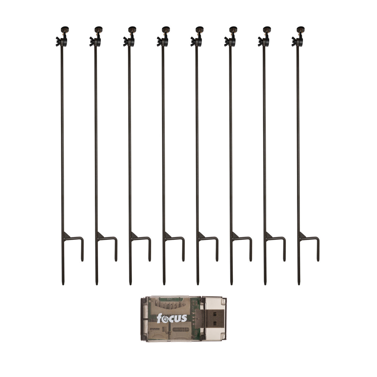 HME Products Trail Camera Holder Posts (8 Pack), Universal Mounts for All Game Cams